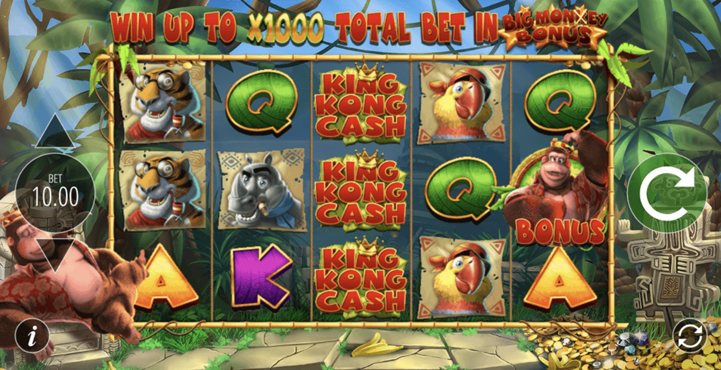   King Kong Cash Jackpot King  Vulkan Stars Casino      